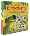 DINOSSAUROS: LIVRO COM JOGUINHOS