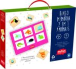 BINGO MEMÓRIA 2 EM 1 ANIMAIS